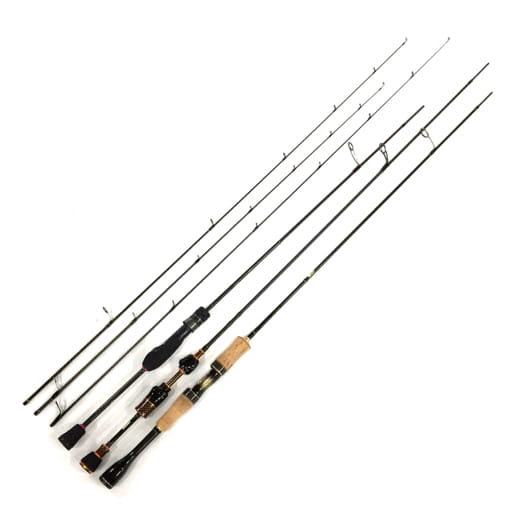 SHIMANO C14+ SPIRALX HI-POWER X 他 DAIWA R360 釣り竿 3点 セット ケース付き