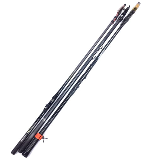 ダイワ HX POWER CAST T 27-405V 他 POWER MESH MEGA FORCE 磯 3-53 等 磯竿 釣竿 フィッシング用品 3点 まとめ